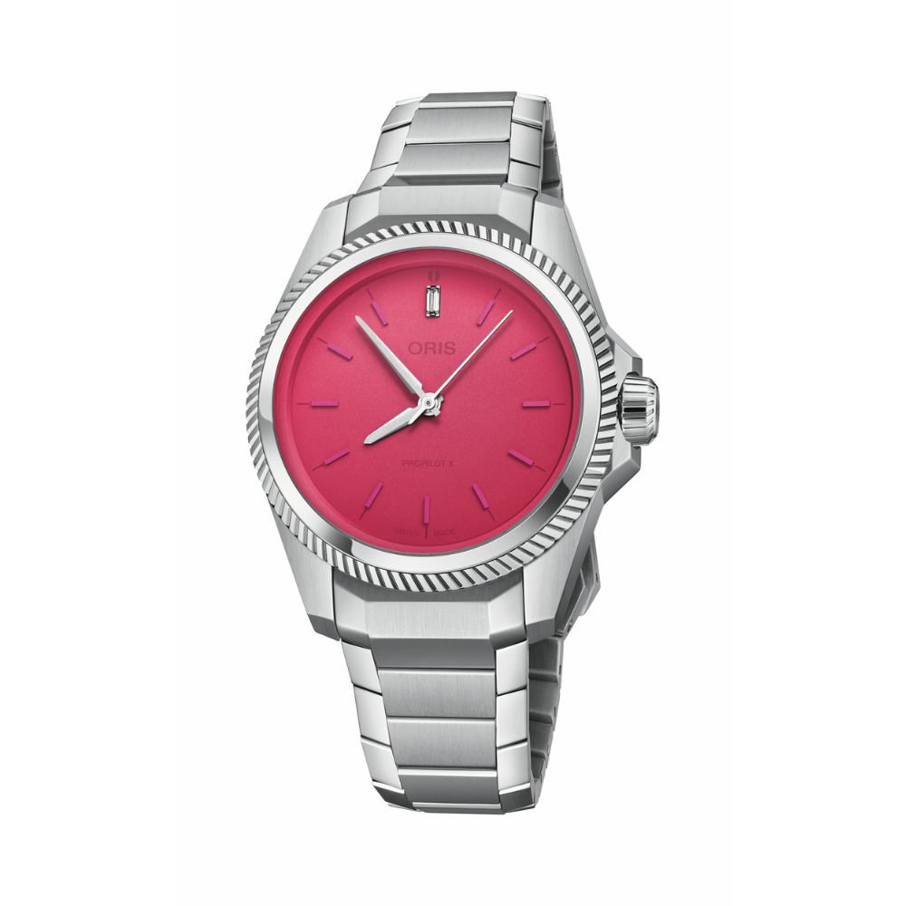 Oris ProPilot X Miss Piggy Edition Watch 01 531 7796 4158-07 8 17 05LC