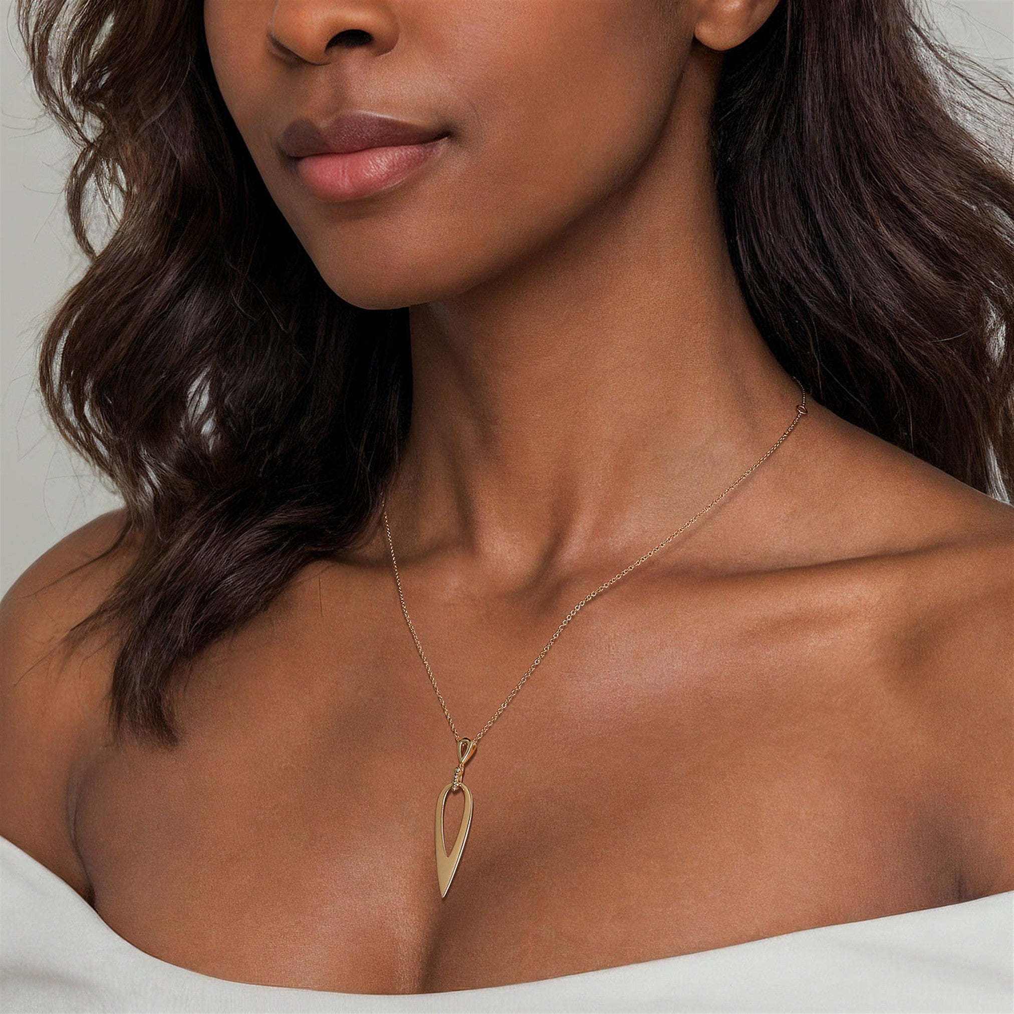 Gabriel & Co. Bujukan Pendant Drop Necklace