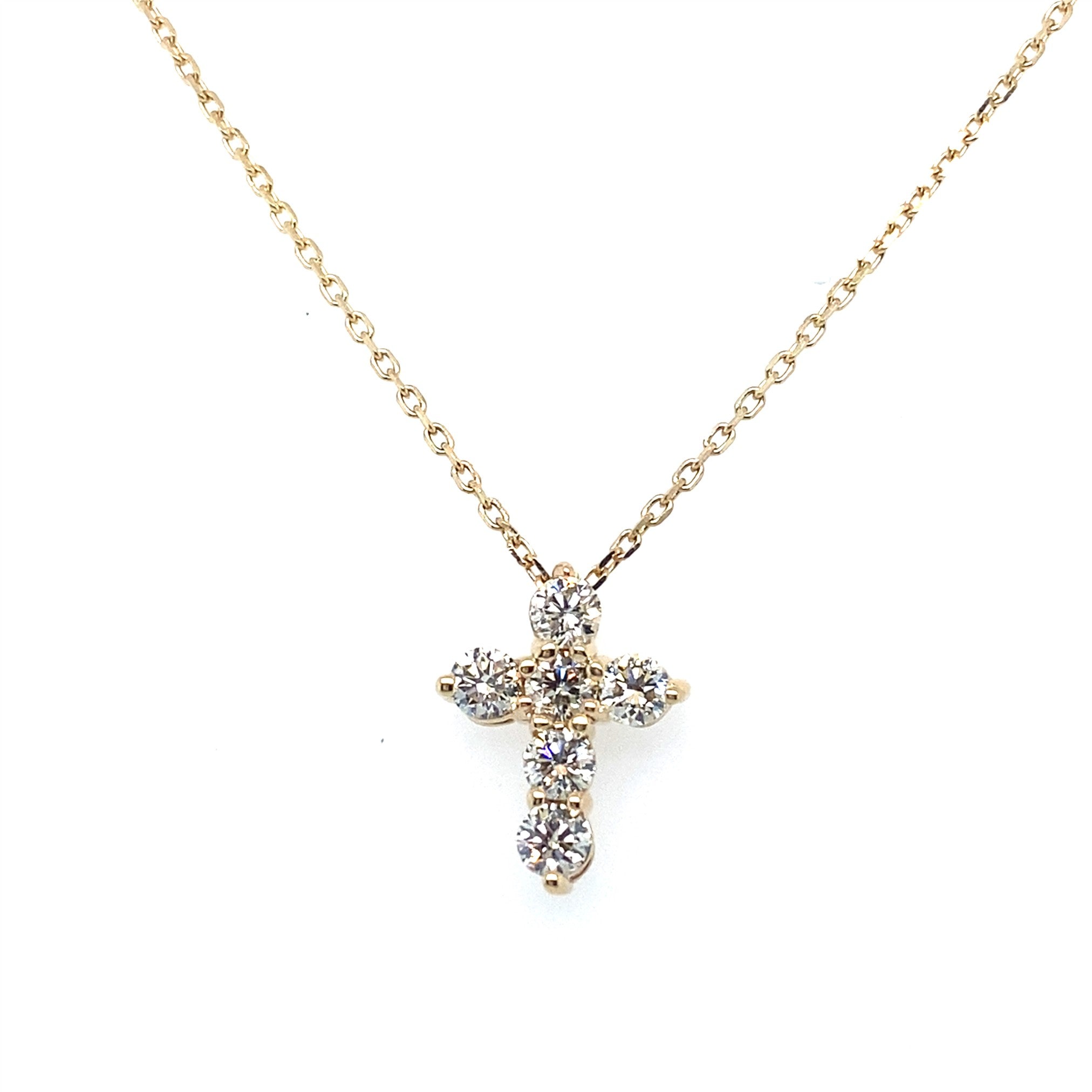 1 Carat Cross Pendant