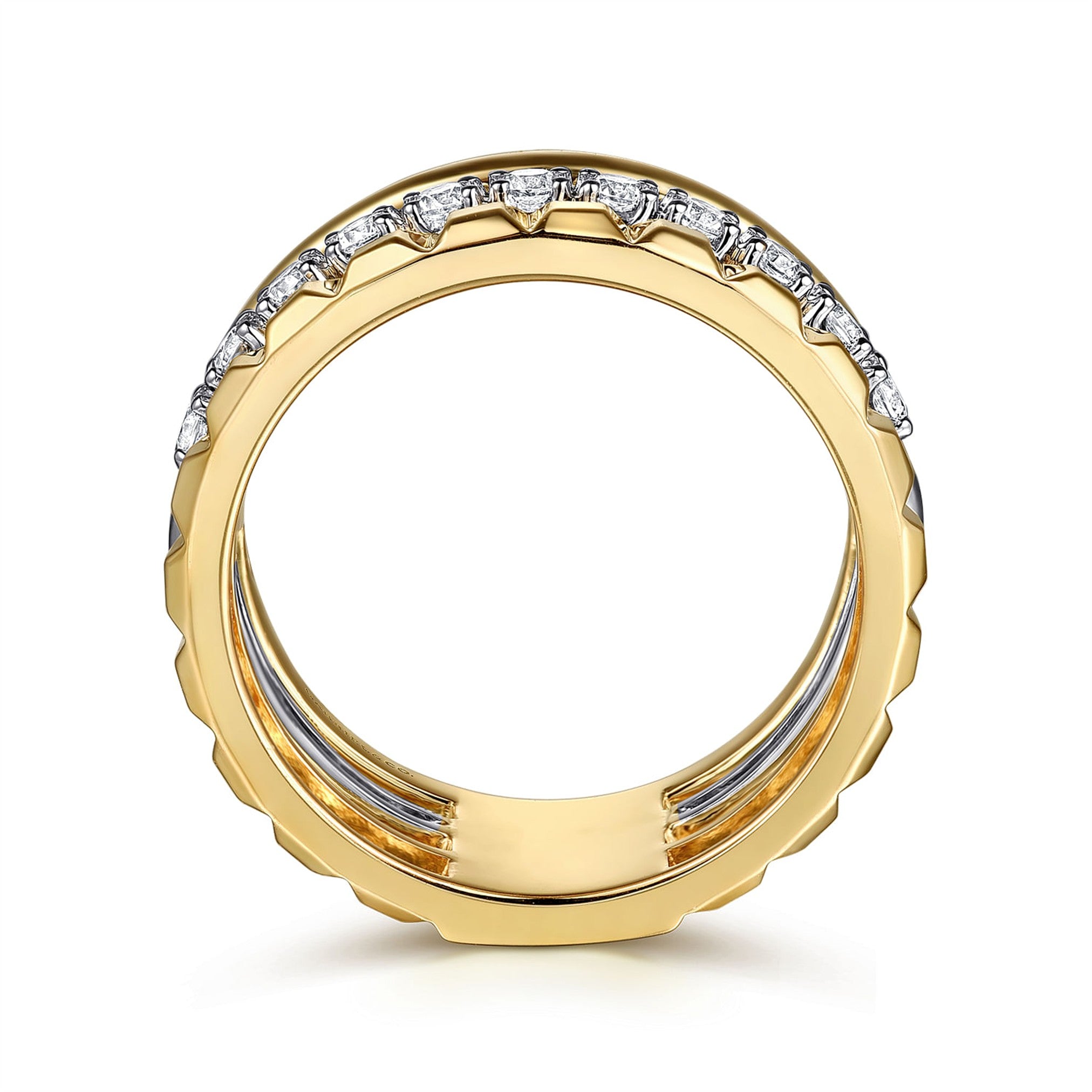 Gabriel & Co. Diamond Easy Stackable Ring