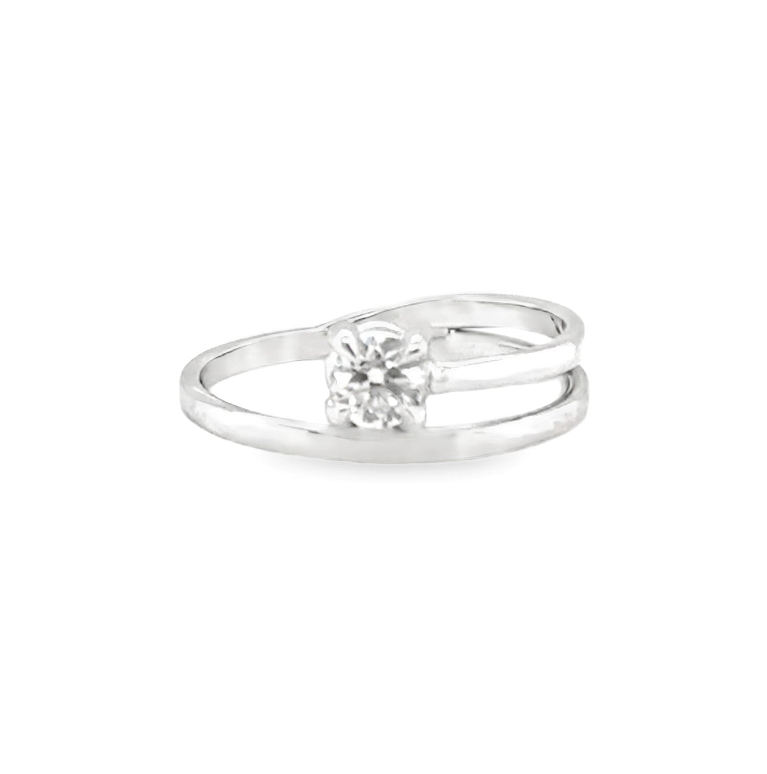 Round Diamond Band and a Half