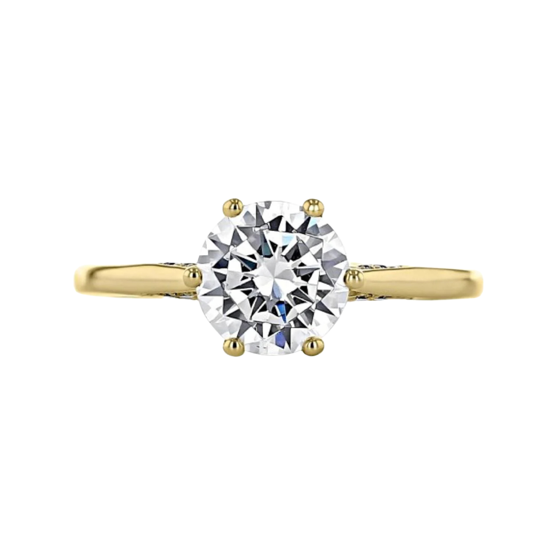 Simply Tacori Solitaire Engagement Ring Mounting