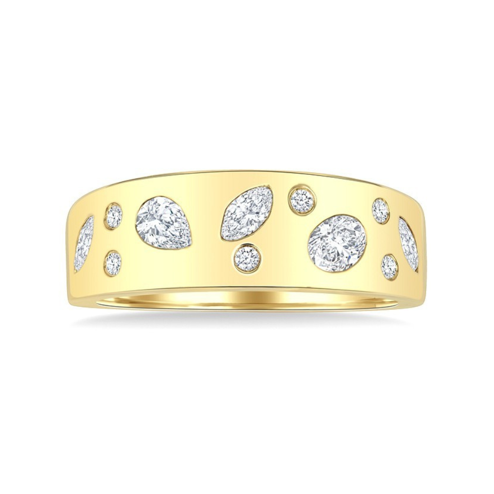 Mixed Shape Diamond Fashion Ring