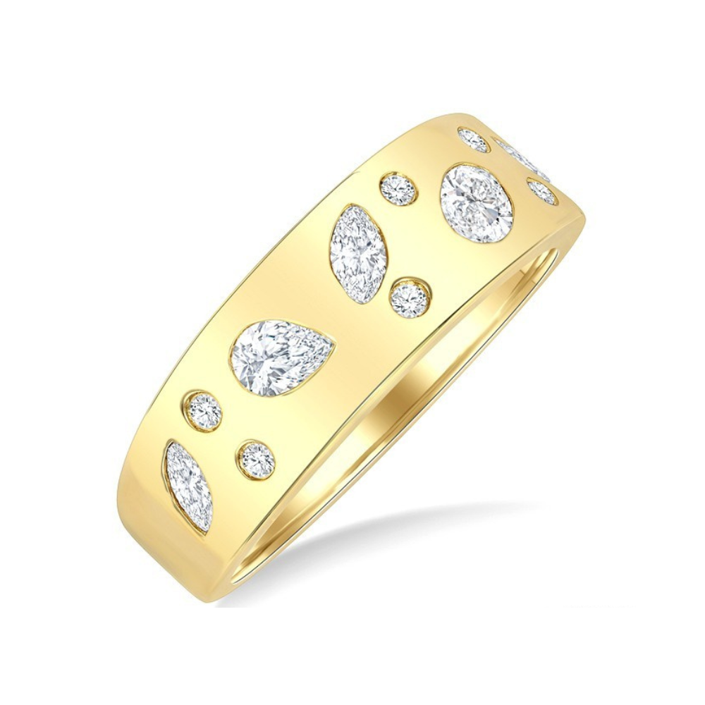 Mixed Shape Diamond Fashion Ring