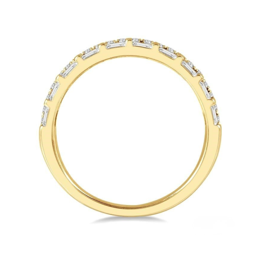 Stackable Baguette Diamond Fashion Band