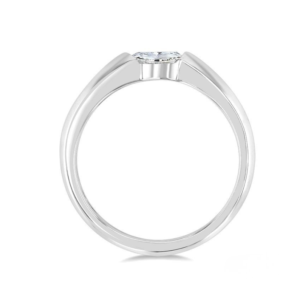 Pear Shape East-West Diamond Ring