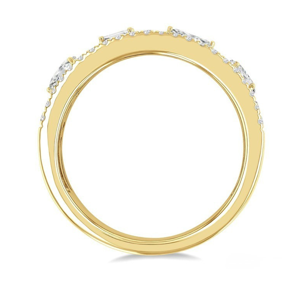 Mixed Shape Diamond Fashion Band