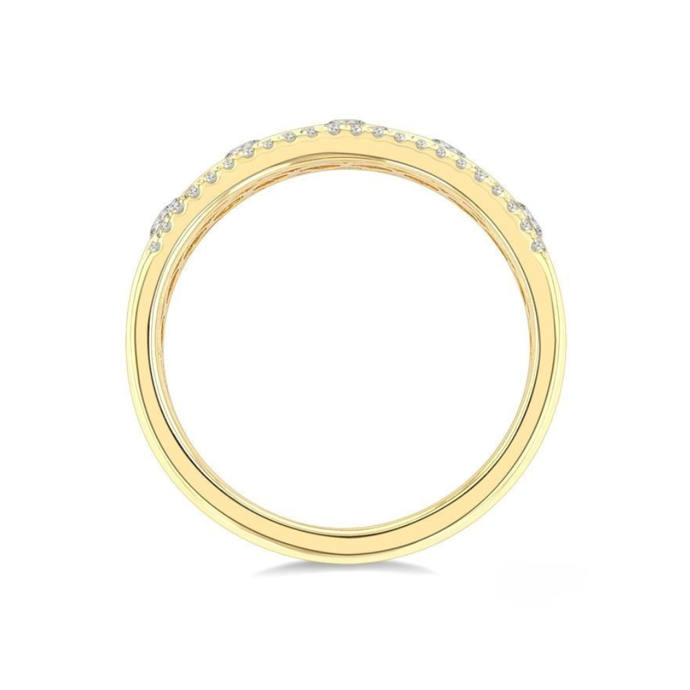 Flush Set Diamond Fashion Band