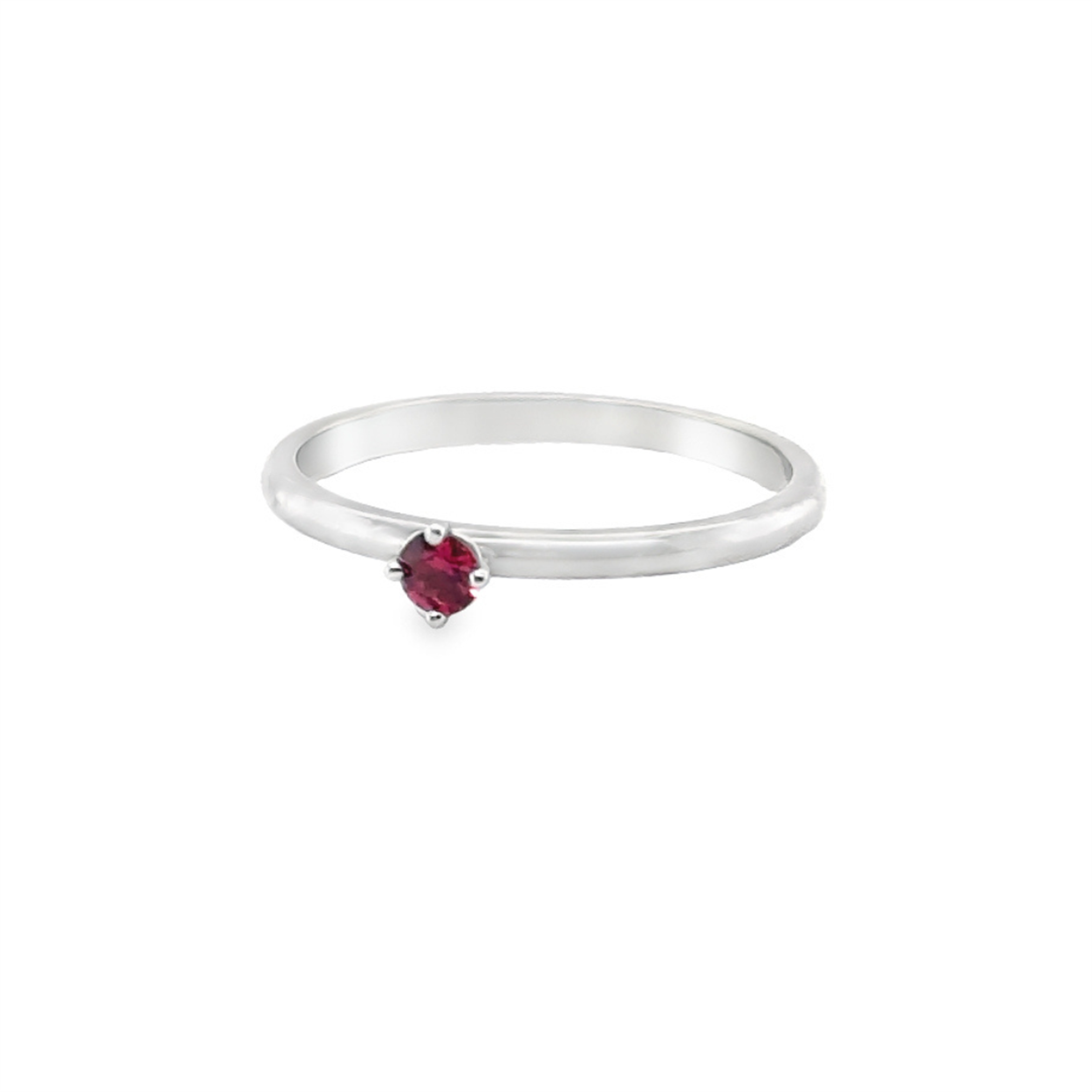 Ruby Stackable Birthstone Ring