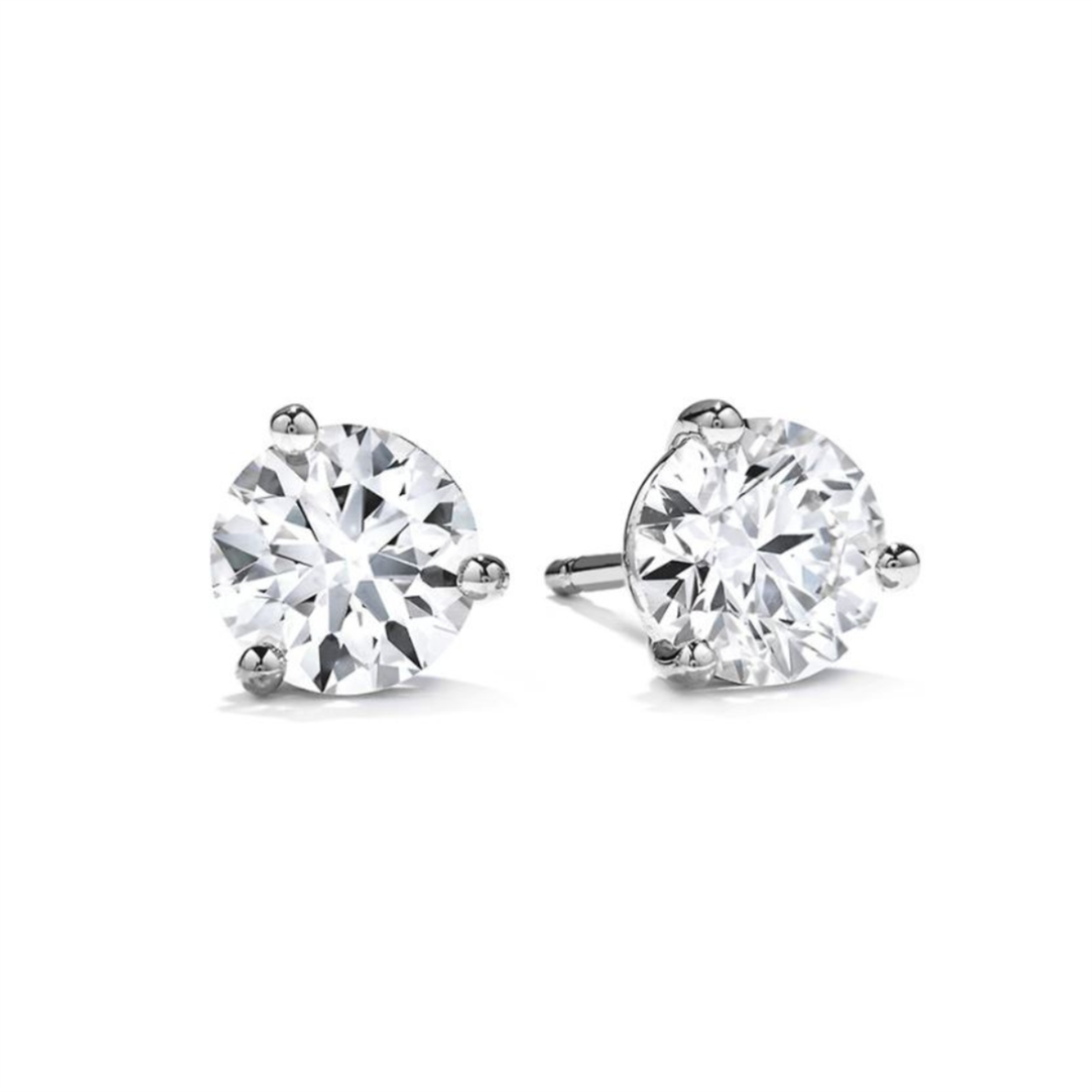 Hearts On Fire 0.24 Carat Diamond Stud Earrings