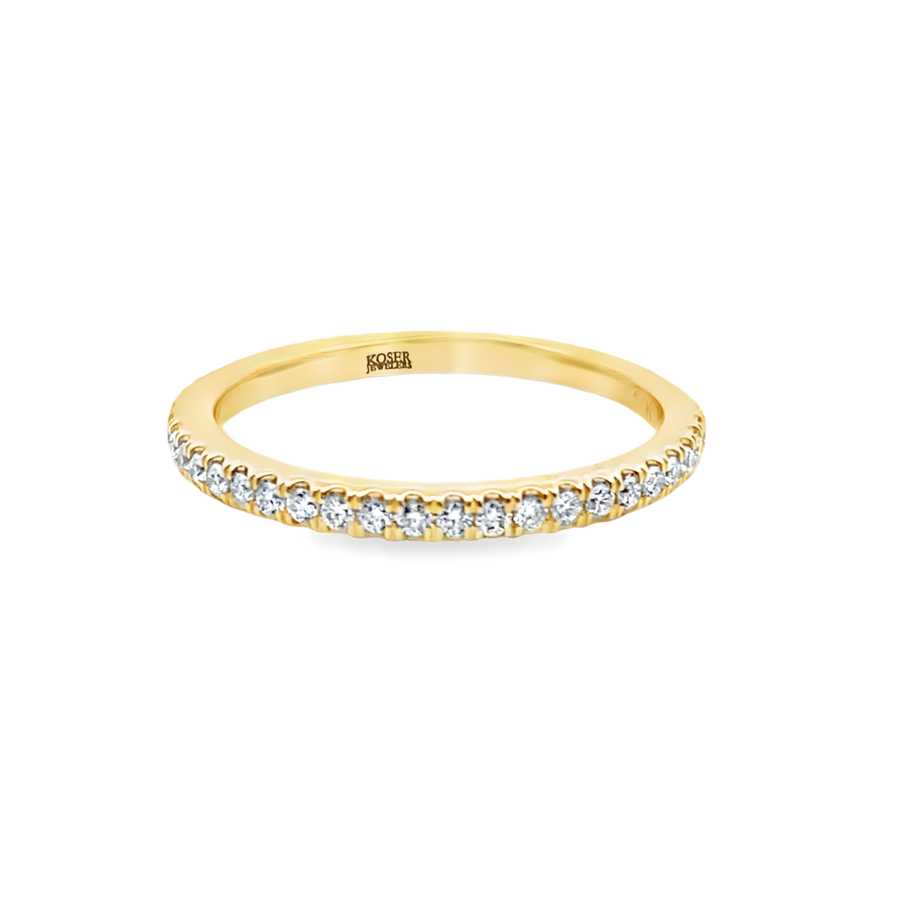 Koser Jewelers Signature Collection 0.25 Carat Diamond Wedding Band