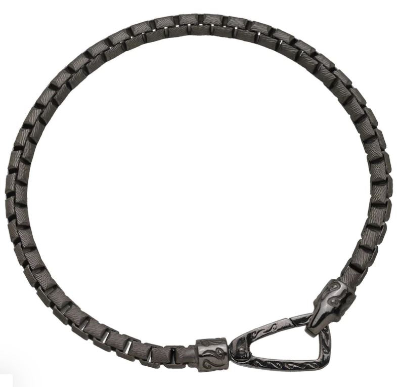Marco Dal Maso Ulysses Carved Matte Tubular Bracelet
