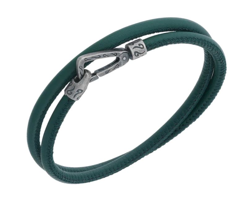 Marco Dal Maso Double Wrap Leather Bracelet