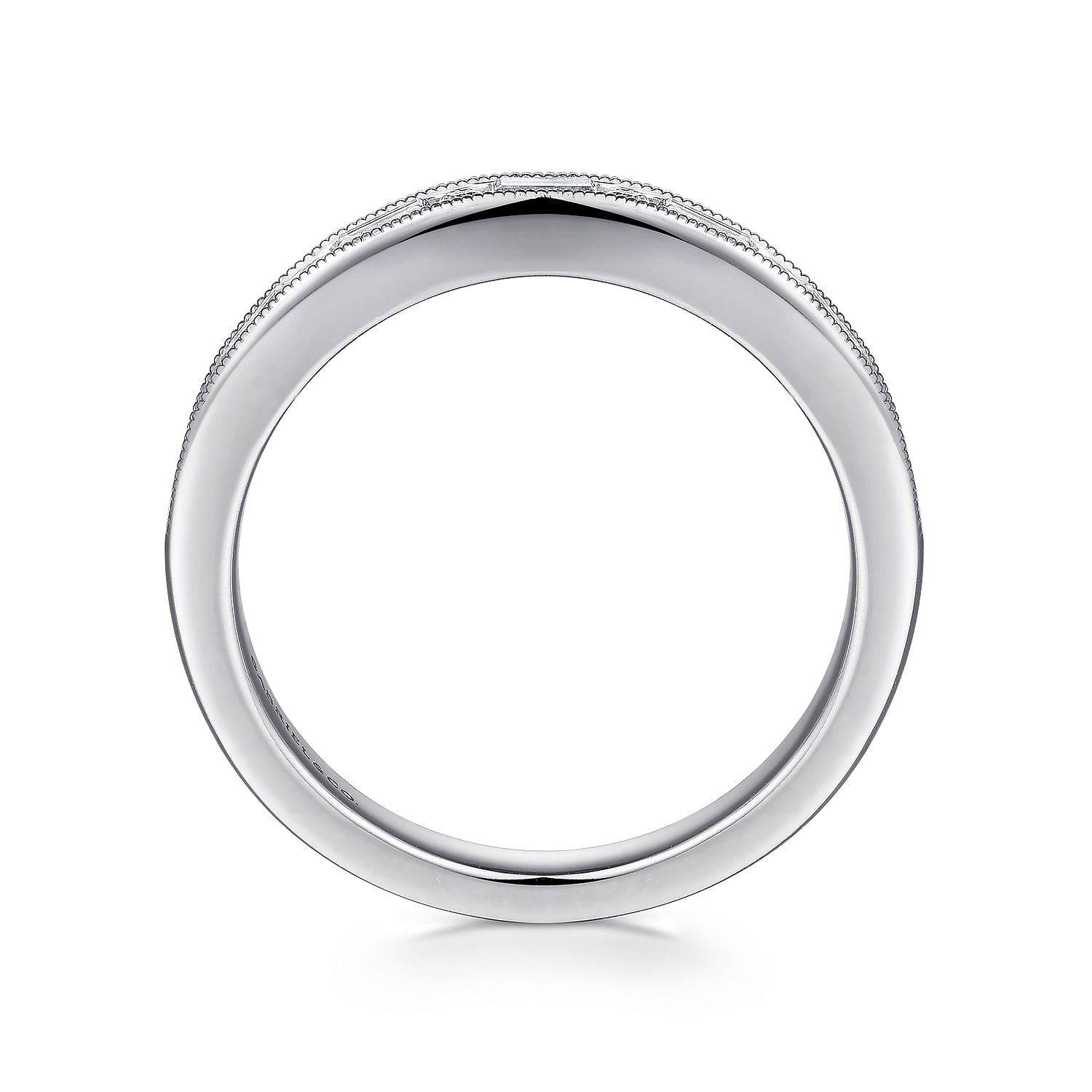 Gabriel & Co. 'Raigne' Channel Set Wedding Band