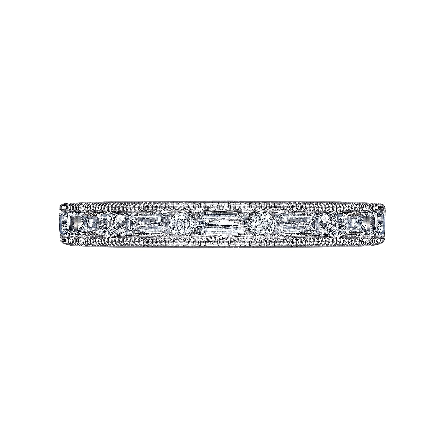 Gabriel & Co. 'Raigne' Channel Set Wedding Band