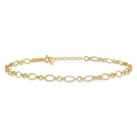 Fancy Figaro Link Anklet