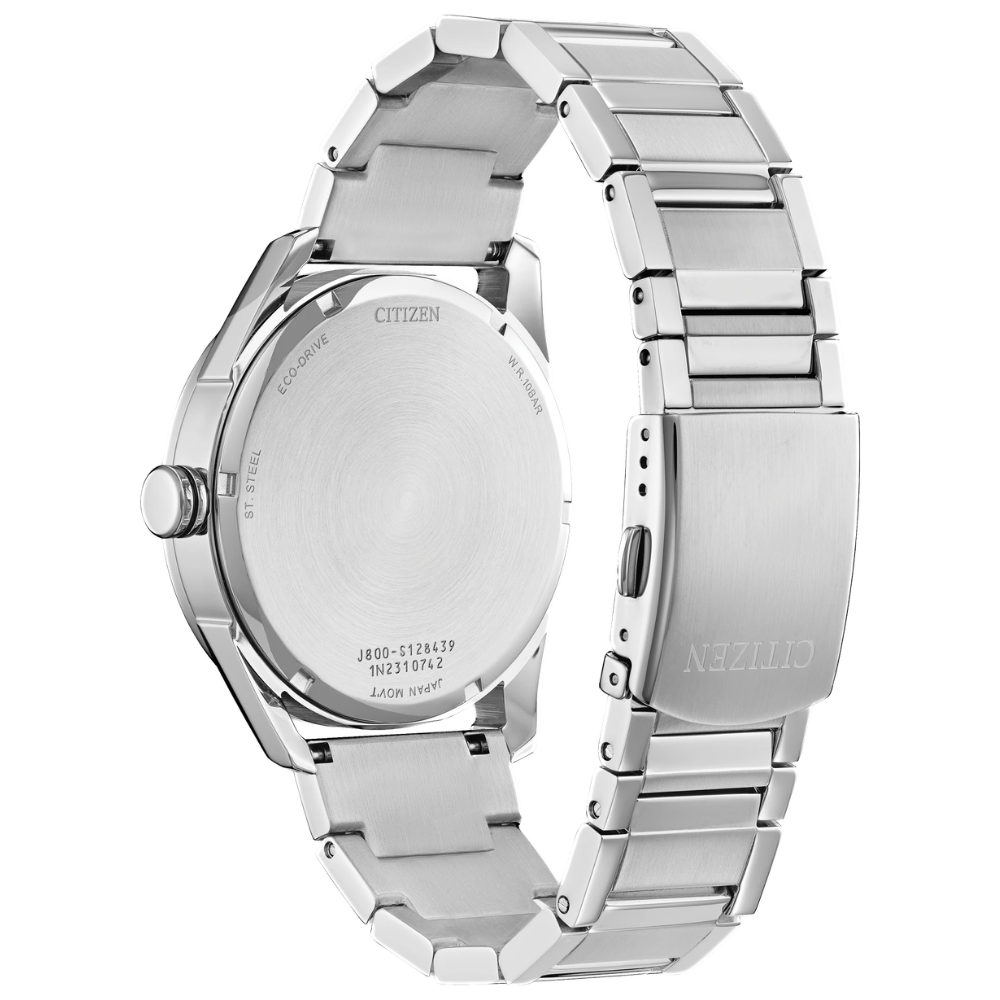 Citizen 'Classic' Blue Dial Eco-Drive Watch