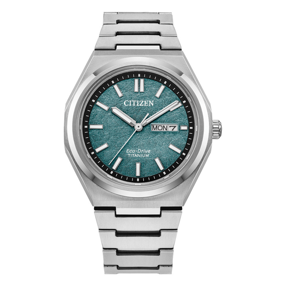 Citizen Eco-Drive Zenshin Three-hand Super Titanium Watch