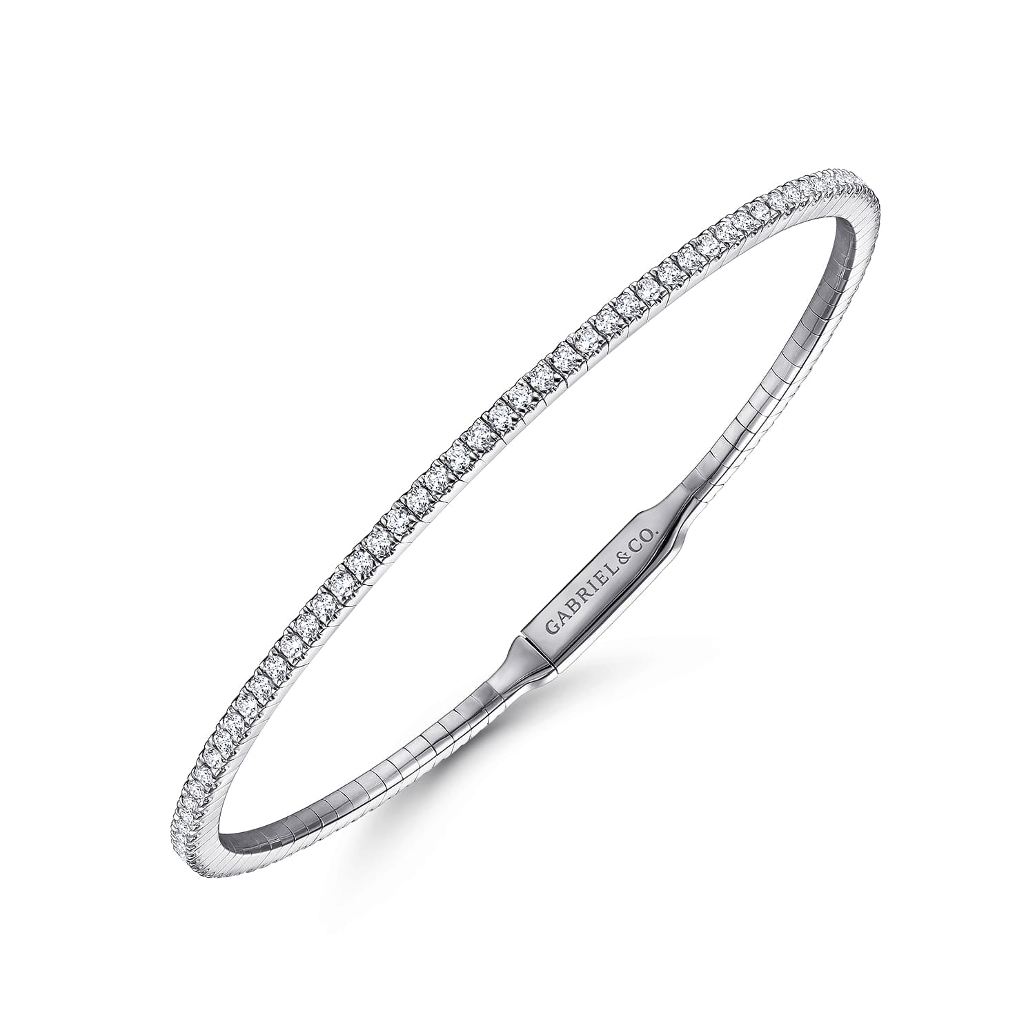Gabriel & Co. "Demure" Diamond Bangle