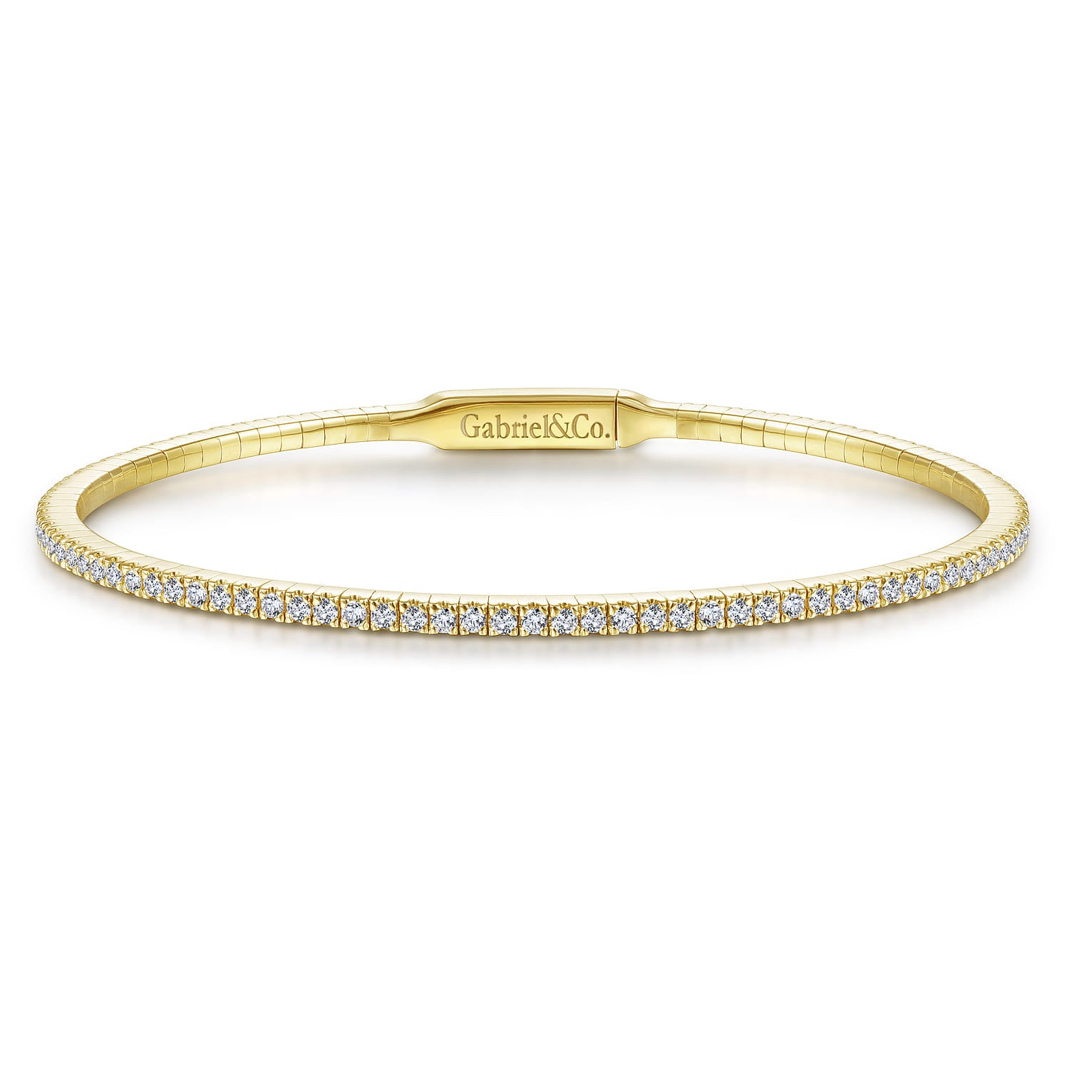 Gabriel & Co. "Demure" Diamond Bangle