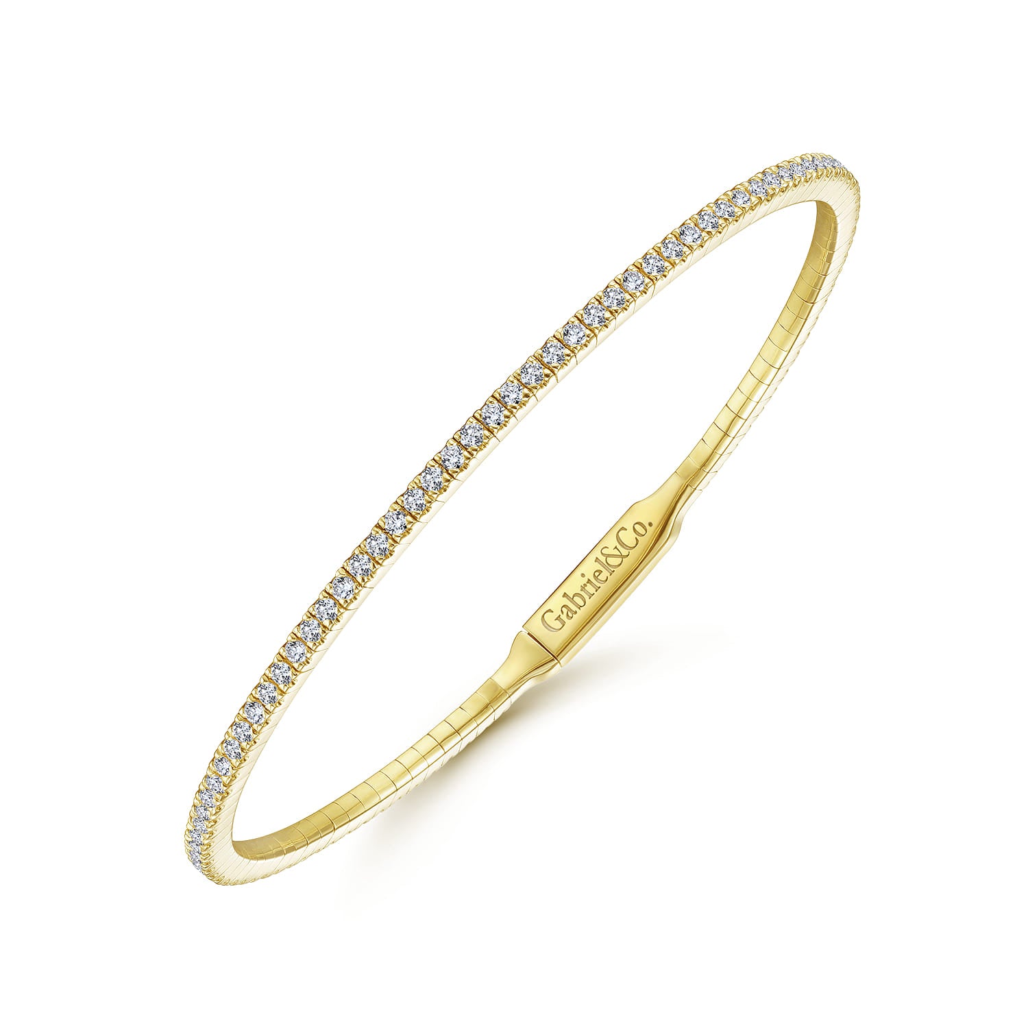 Gabriel & Co. "Demure" Diamond Bangle