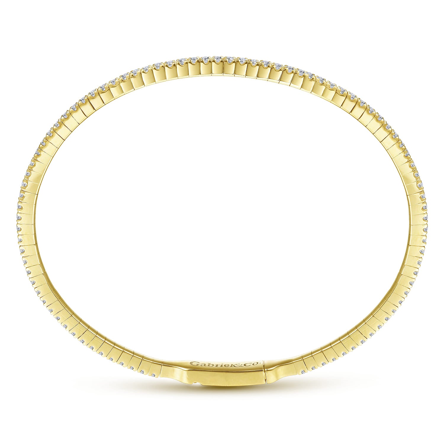 Gabriel & Co. "Demure" Diamond Bangle