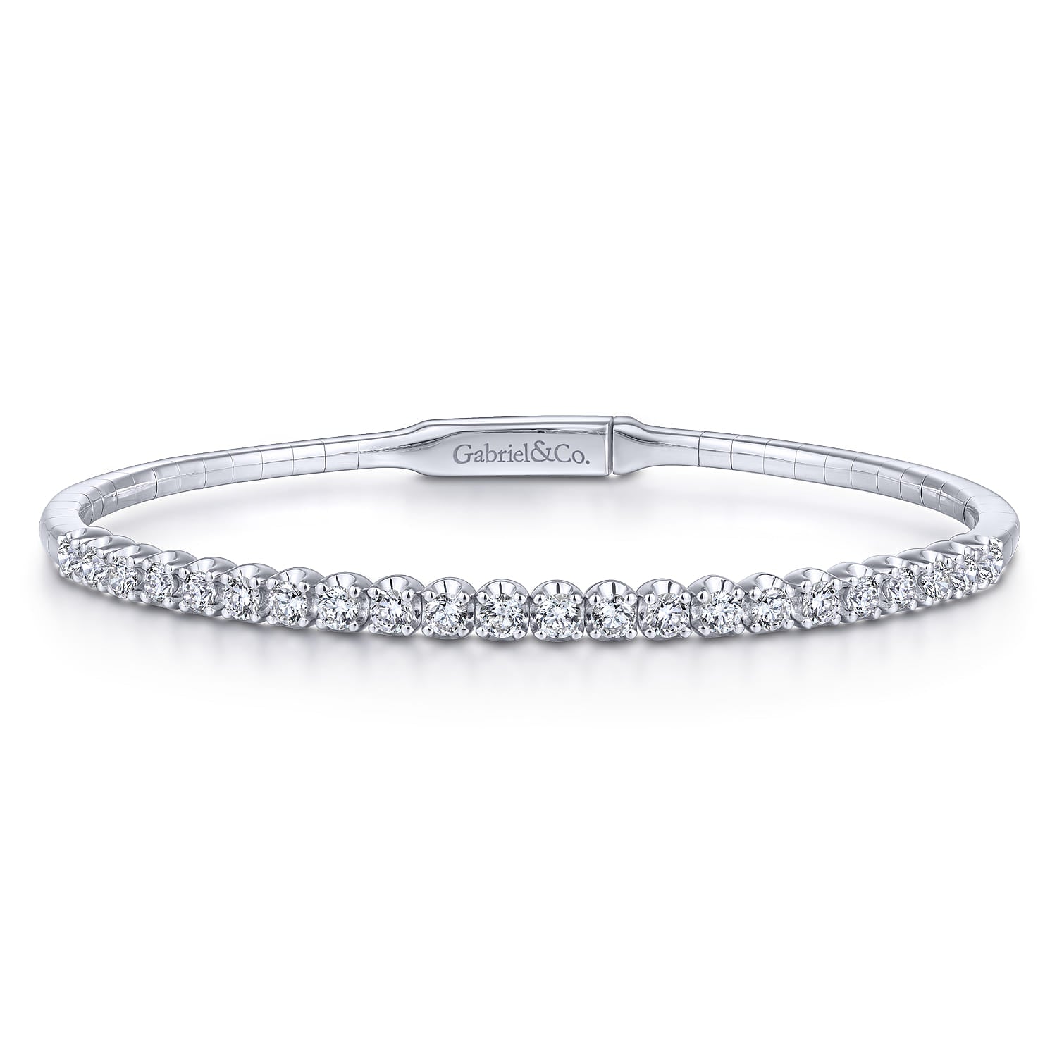 Gabriel & Co. Straight Diamond Bangle