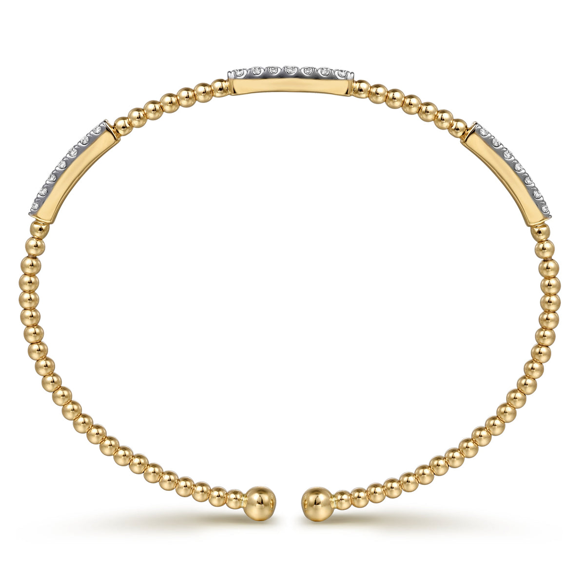 Gabriel & Co. Bujukan Diamond Stations Bangle