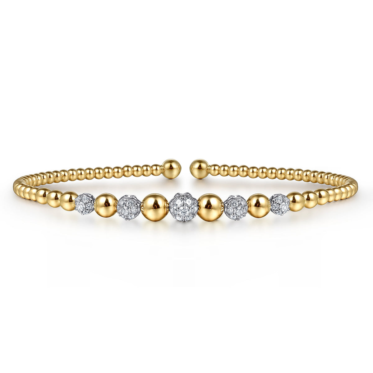 Gabriel & Co. Bujukan Diamond Stations Bangle
