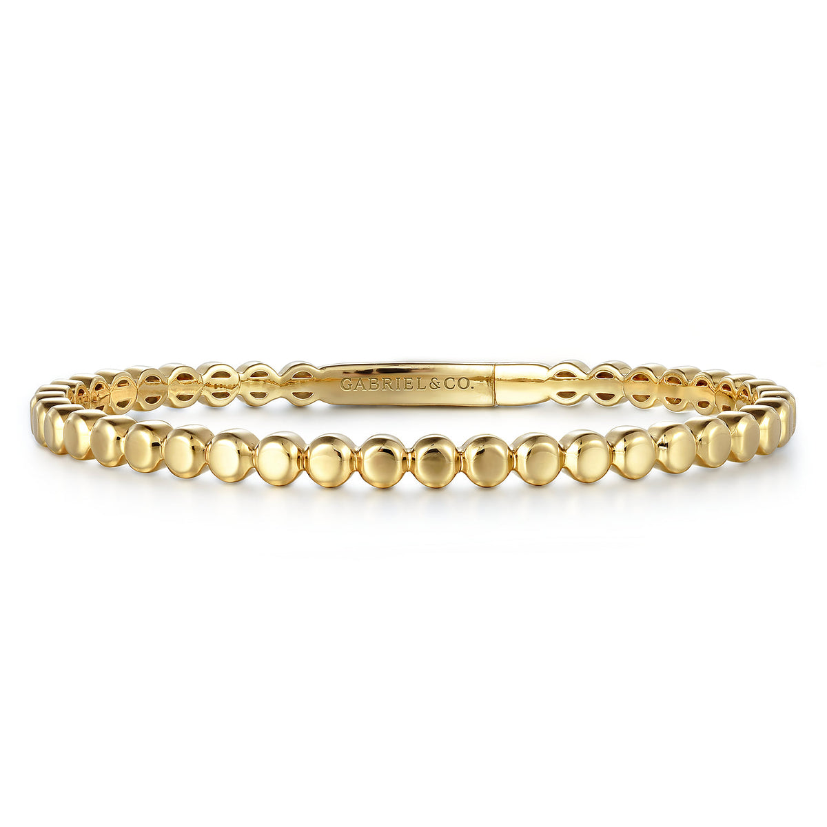 Gabriel & Co. Round Disk Pattern Cuff Bracelet