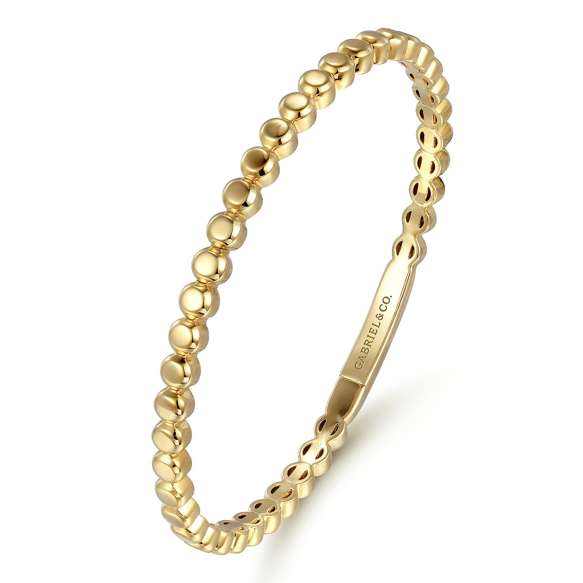 Gabriel & Co. Round Disk Pattern Cuff Bracelet