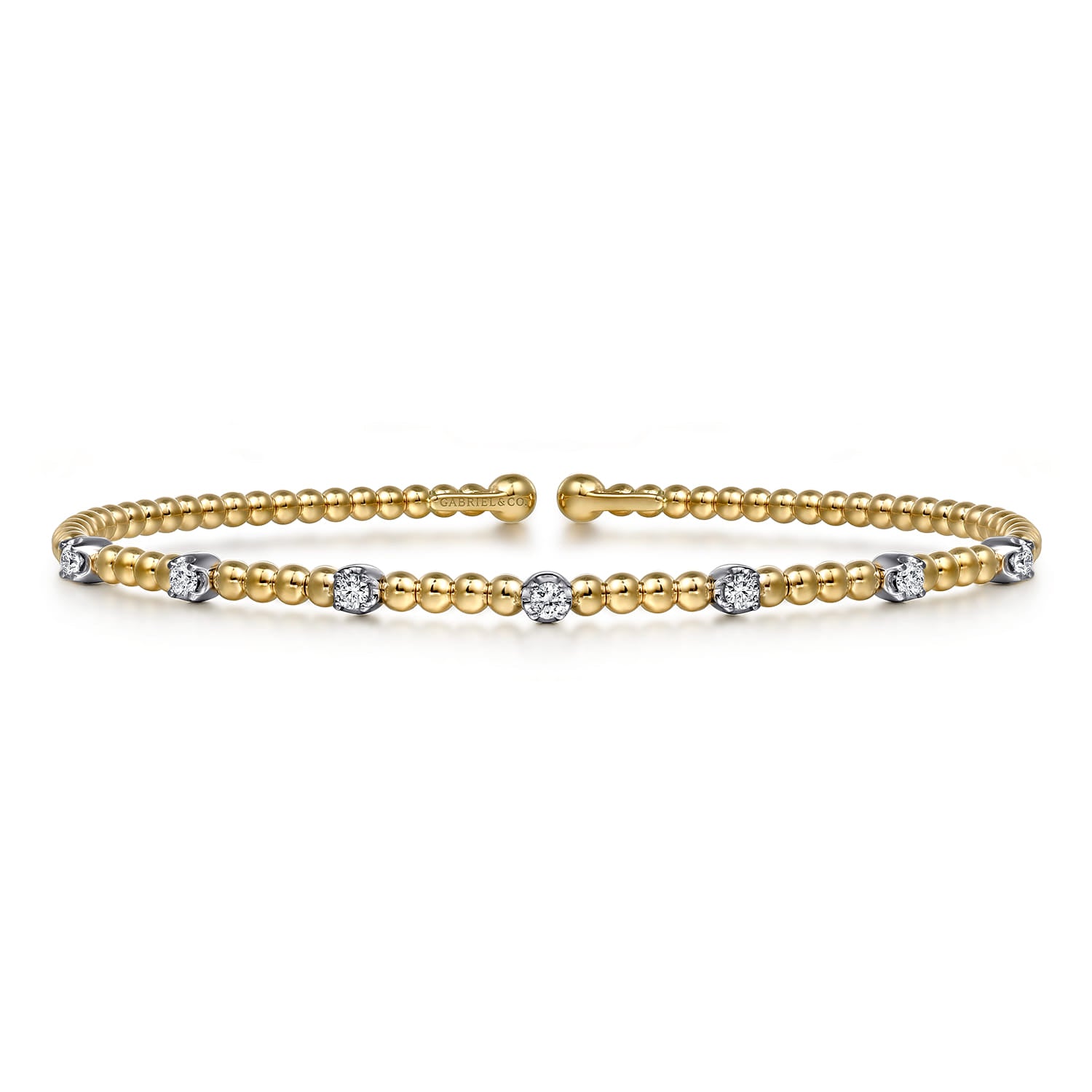 Gabriel & Co. Bujukan Diamond Stations Bangle