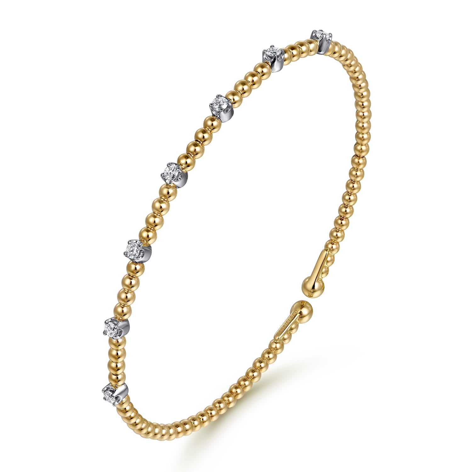 Gabriel & Co. Bujukan Diamond Stations Bangle