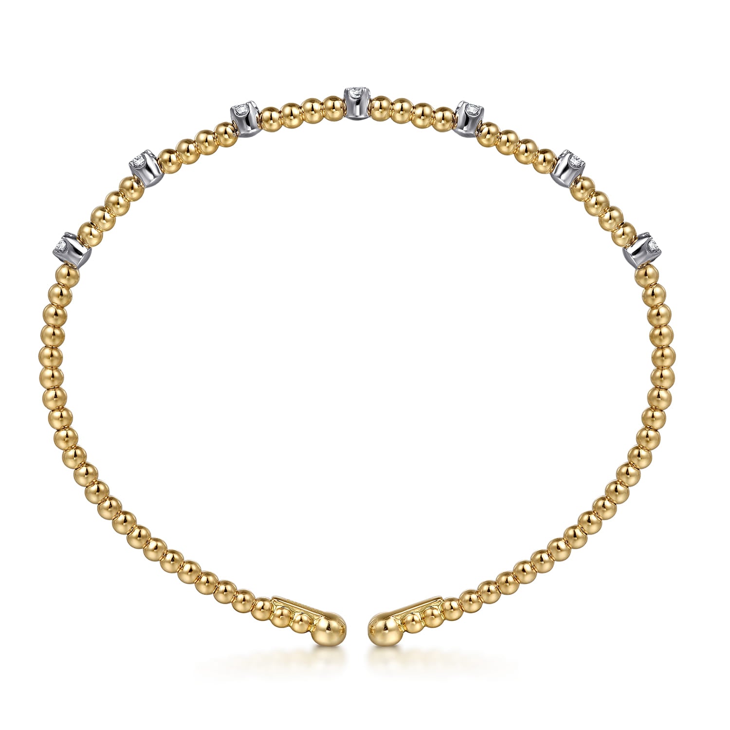 Gabriel & Co. Bujukan Diamond Stations Bangle
