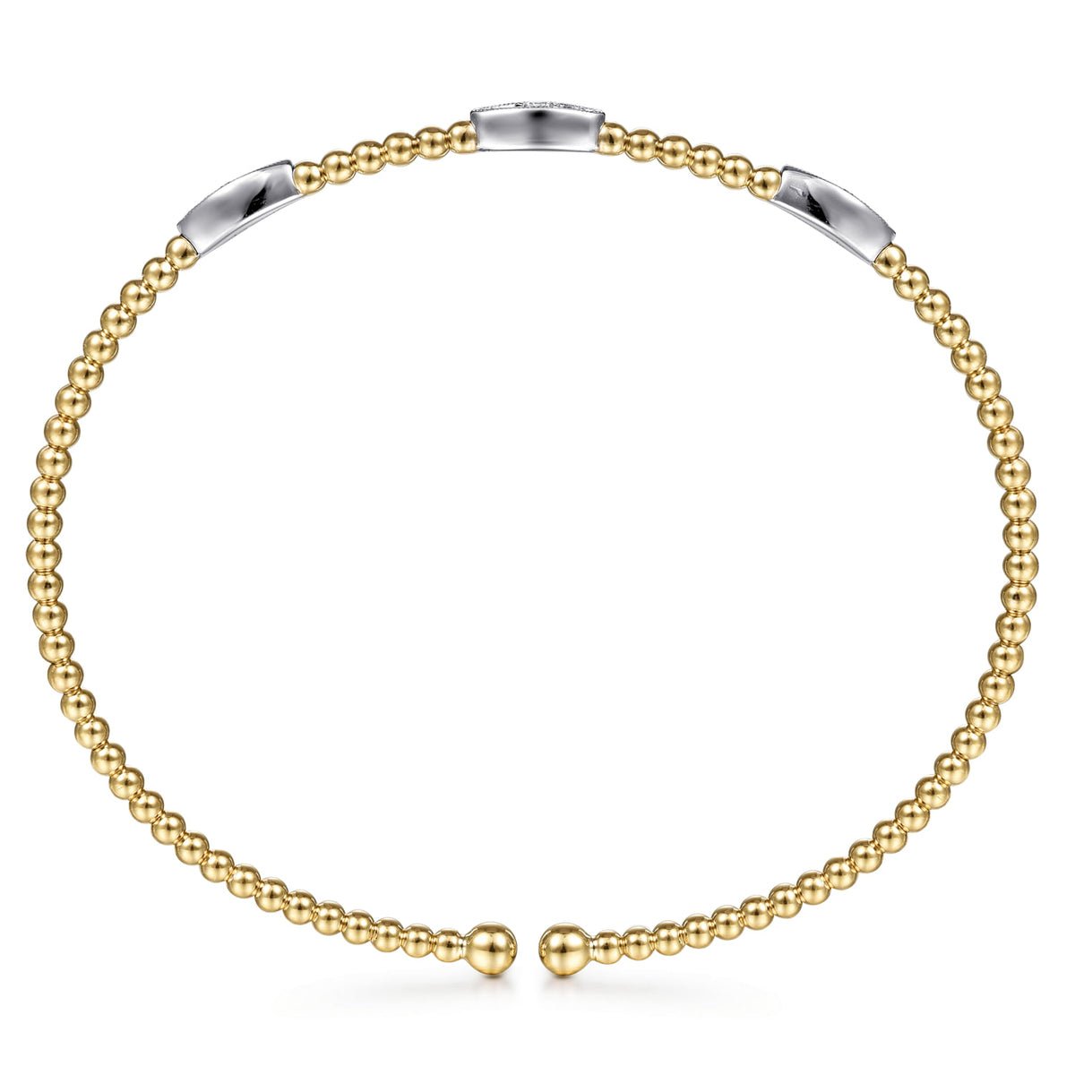 Gabriel & Co. Bujukan Diamond Marquise Stations Bangle