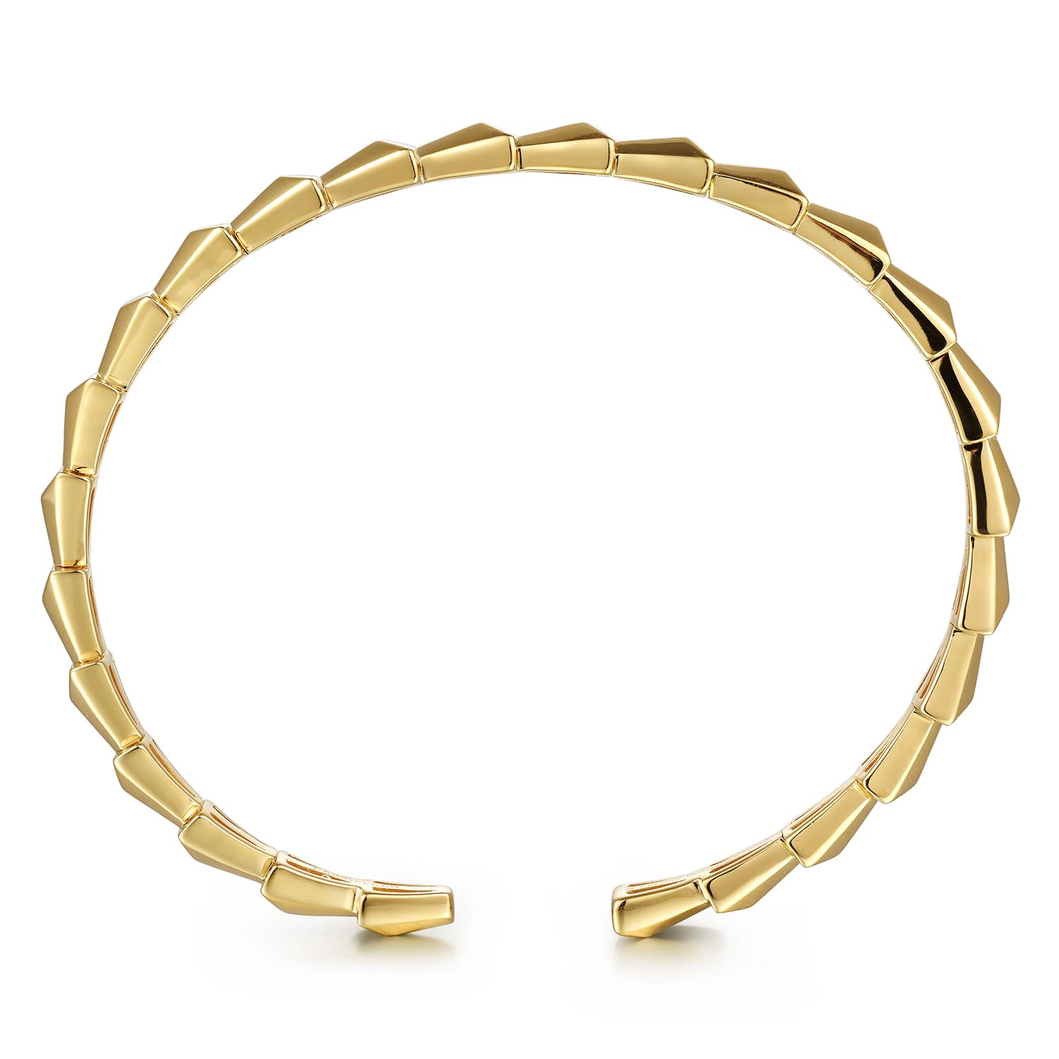 Gabriel & Co. Geometric Open Bangle
