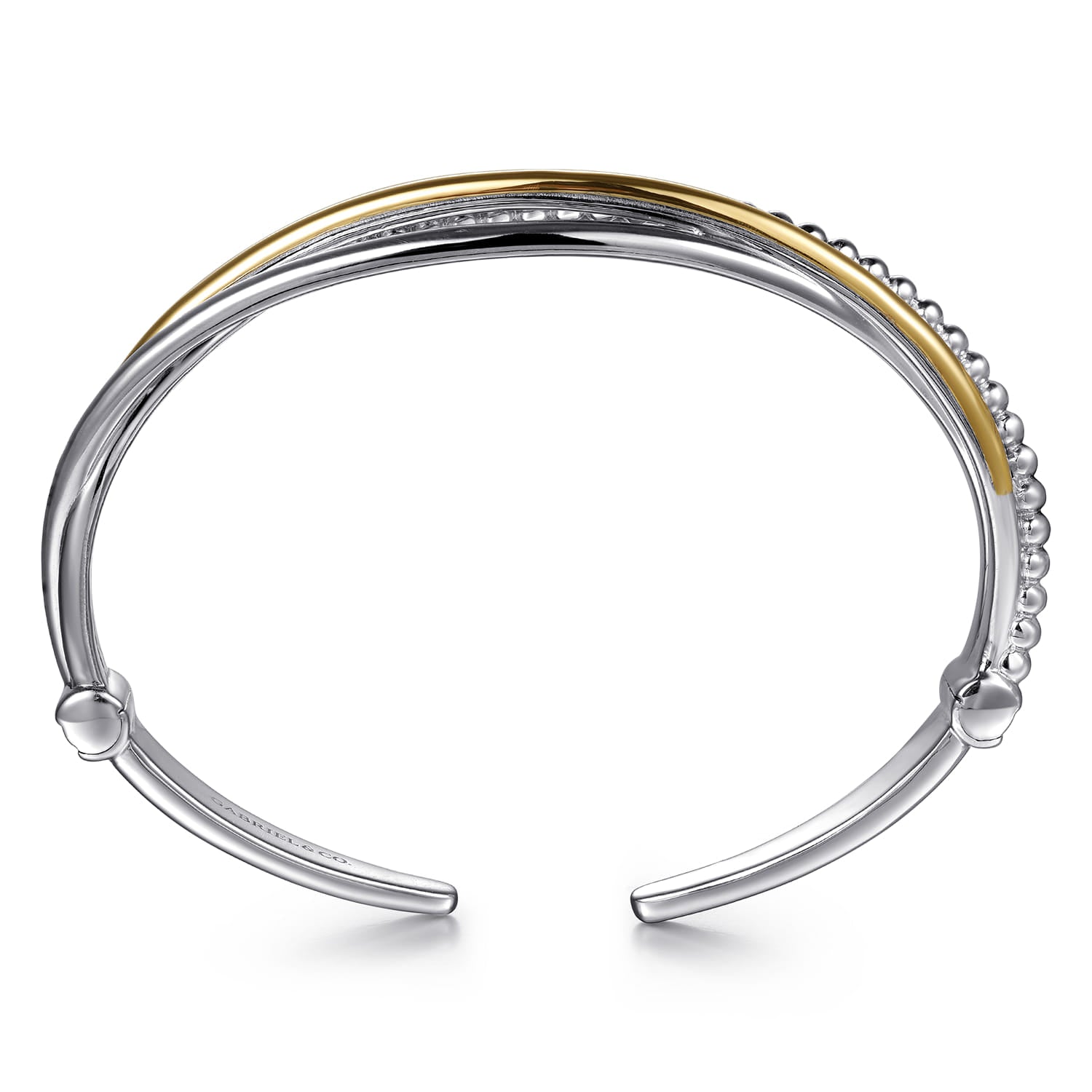 Gabriel & Co. Bujukan Twisted Bangle Bracelet