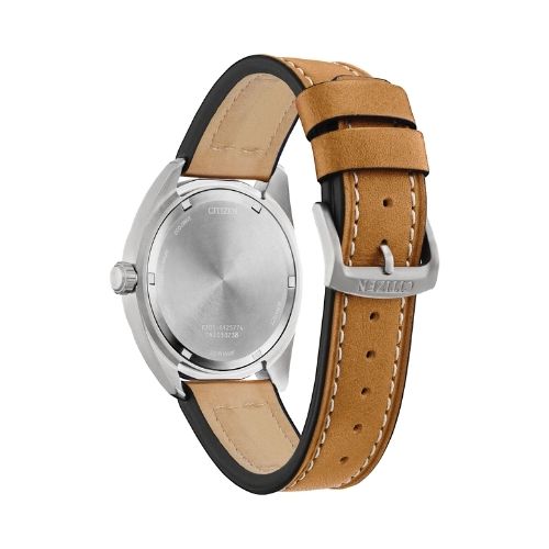 42mm  'Garrison' Citizen Eco-Drive Watch
Super Titanium Green Dial Br