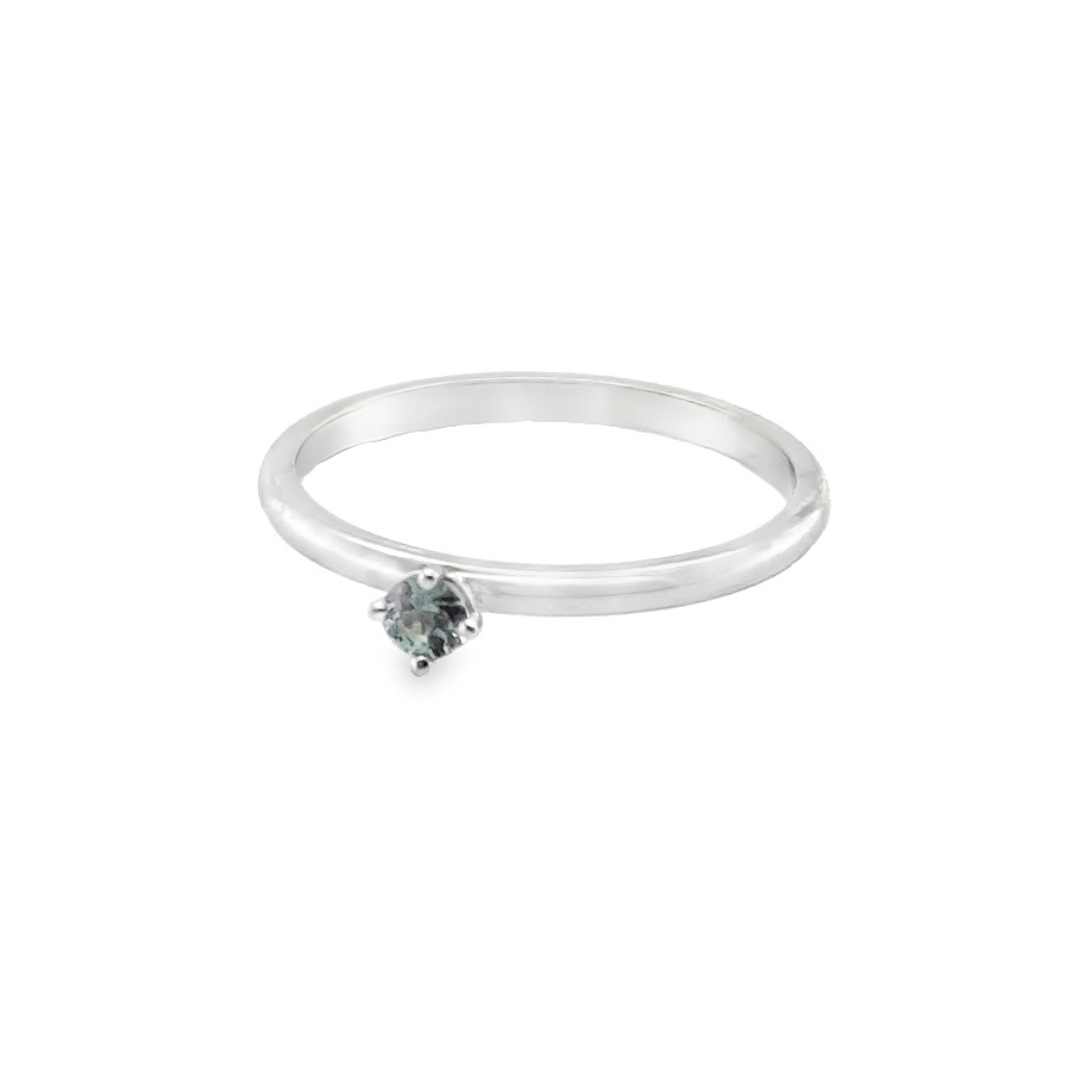 Koser Jewelers Signature Lab-Grown Alexandrite Birthstone Stacking Ring