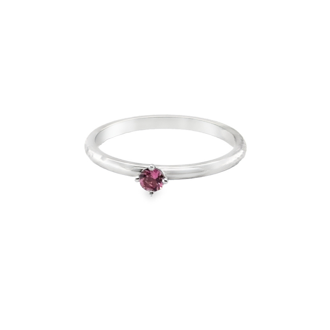 Tourmaline Stackable Birthstone Ring
