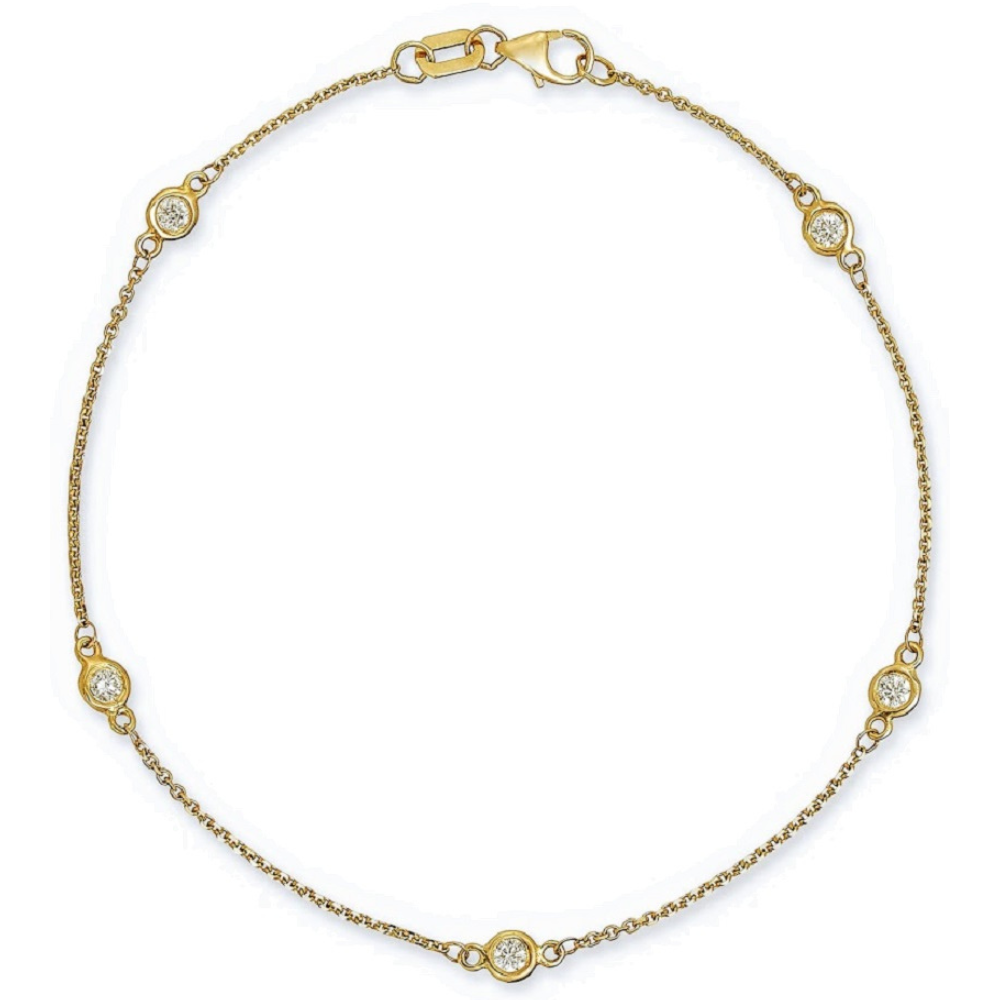 0.25 Carat Diamonds By The Yard Bracelet