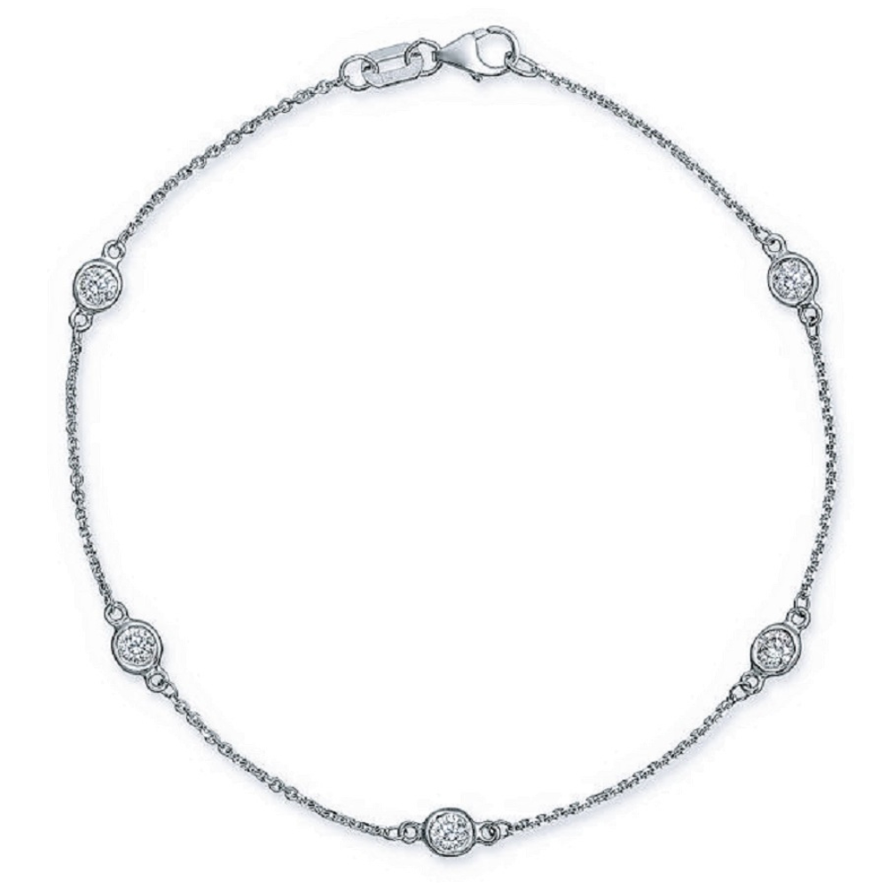 0.50 Carat Diamonds By The Yard Bracelet