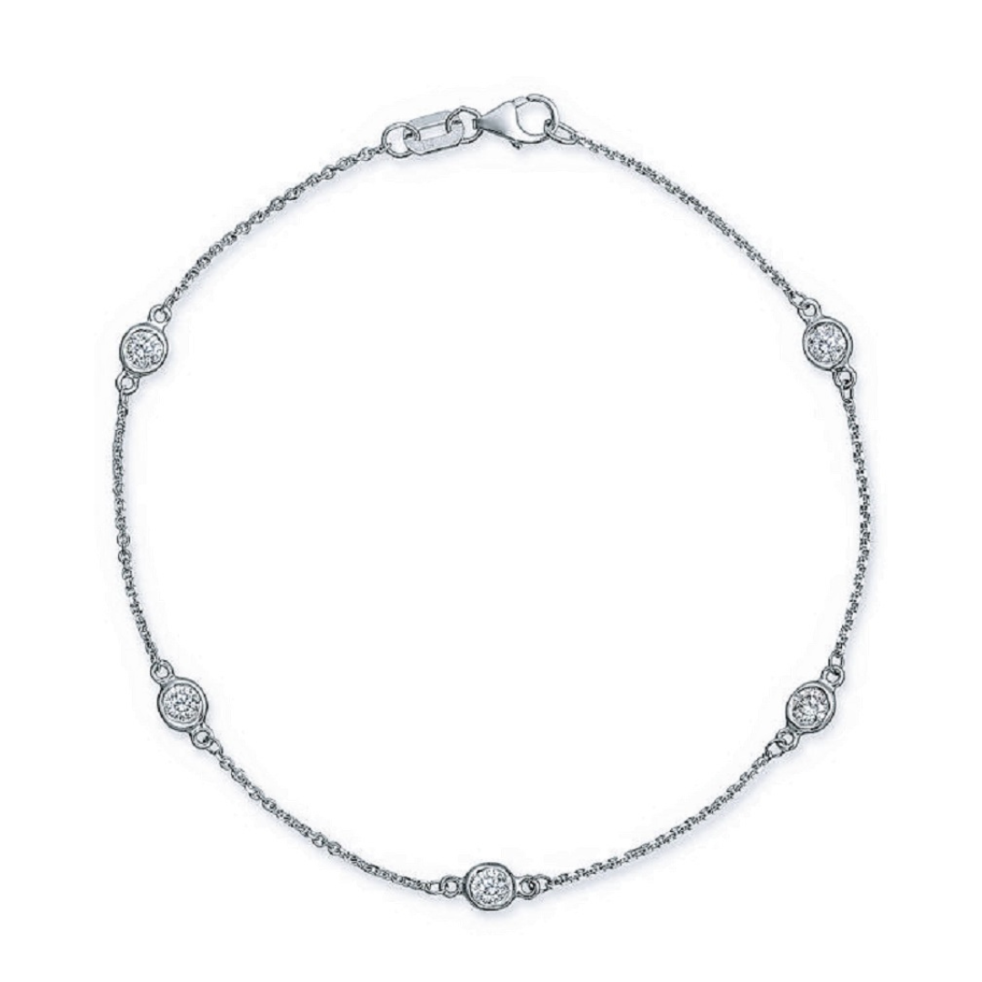 0.75 Carat Diamonds By The Yard Bracelet