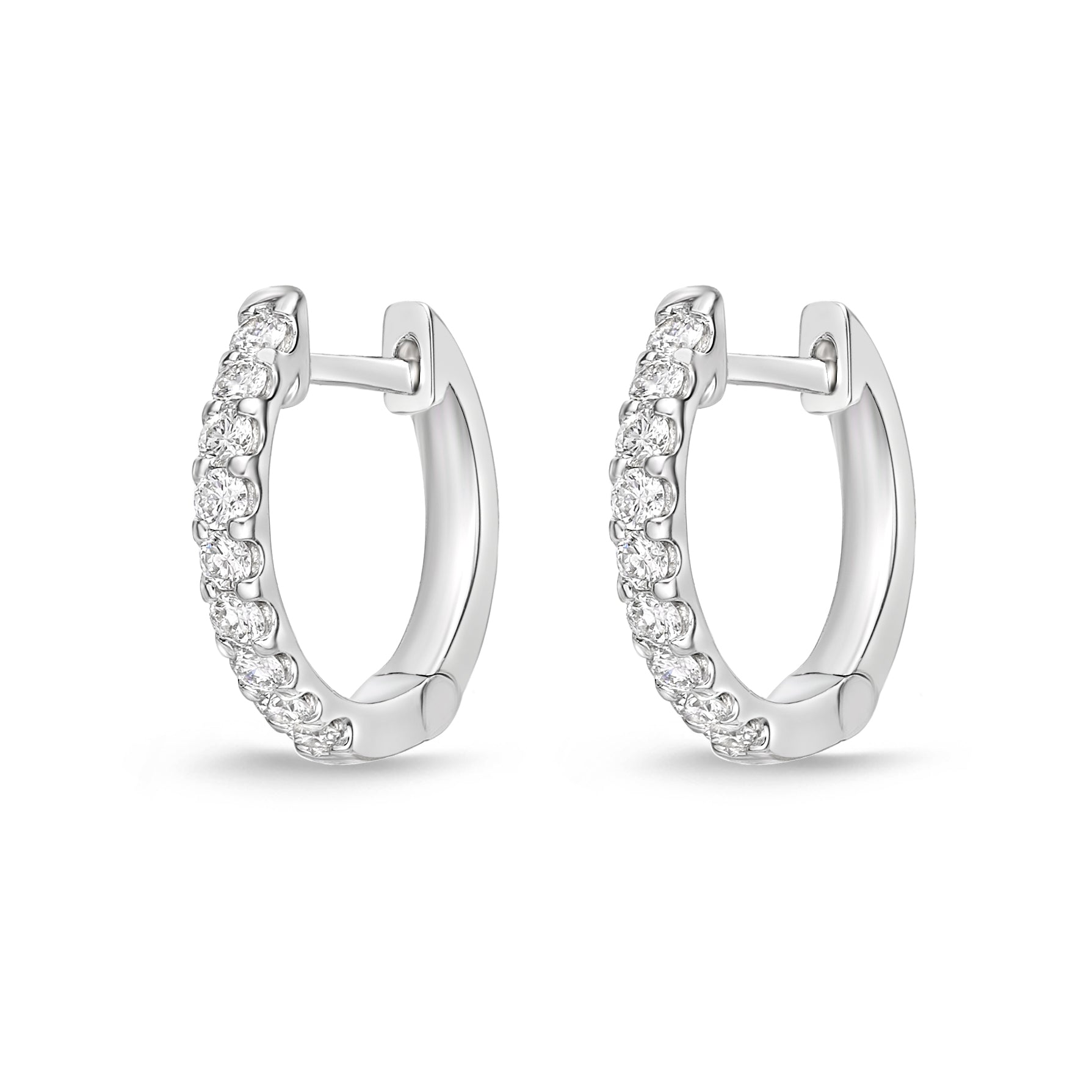 Memoire Odessa Huggie Hoop Earrings