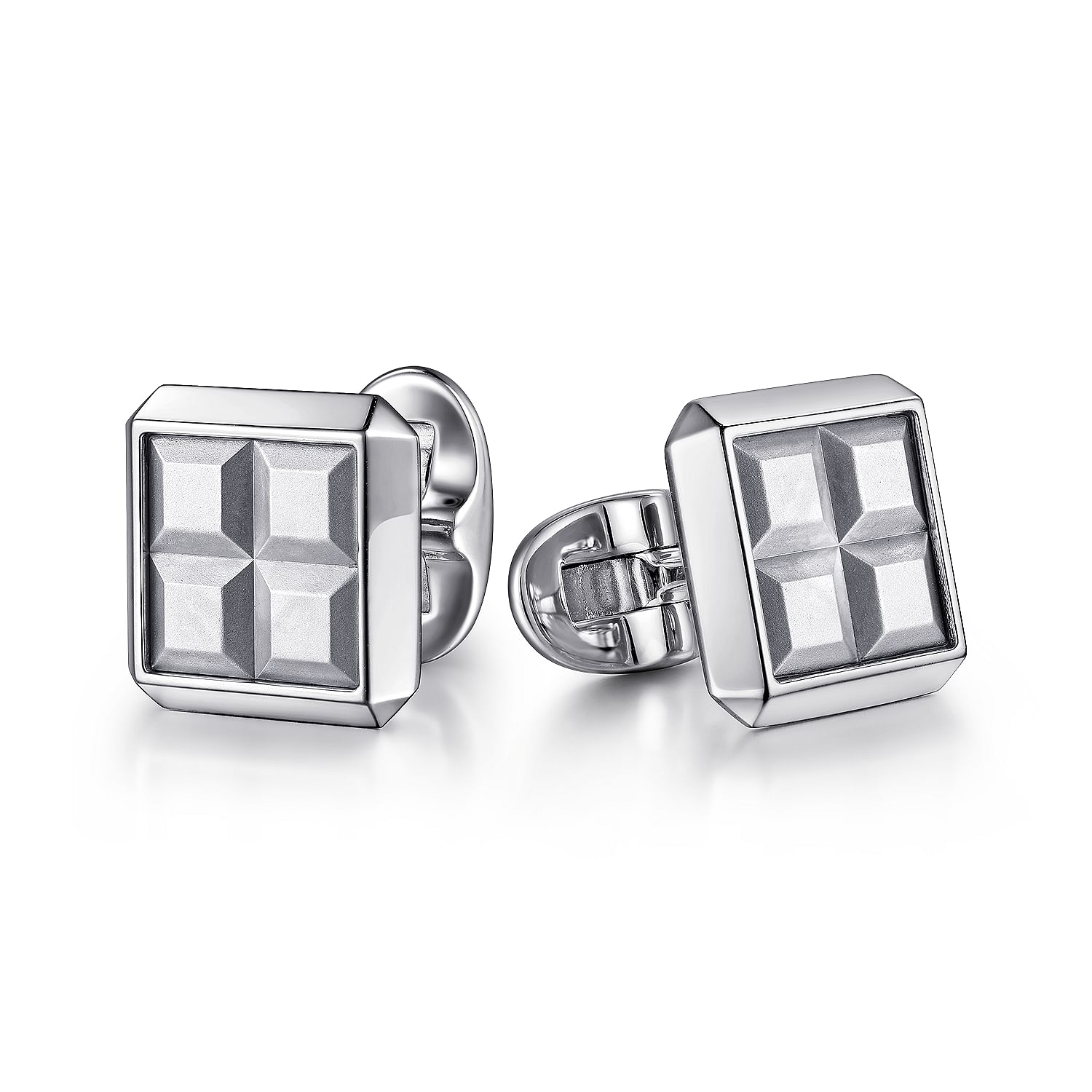 Gabriel & Co. Geometric Square Cufflinks
