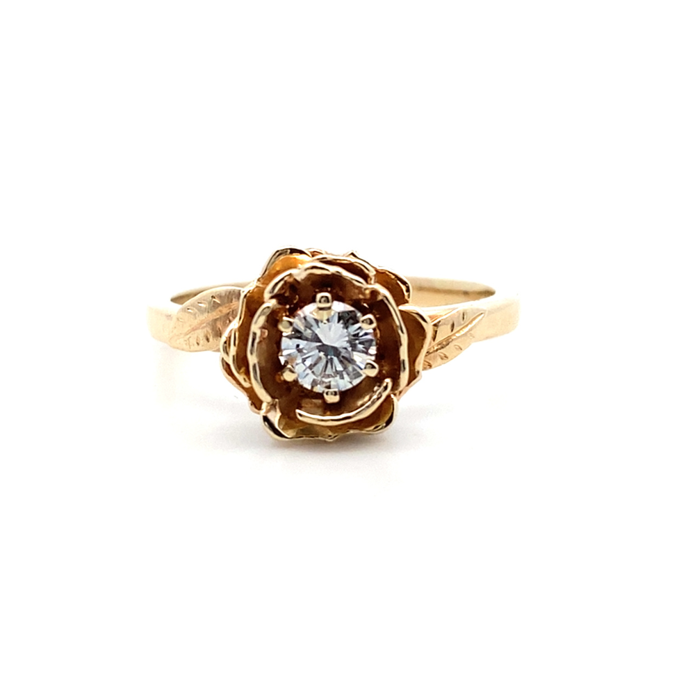 Flower Diamond Ring