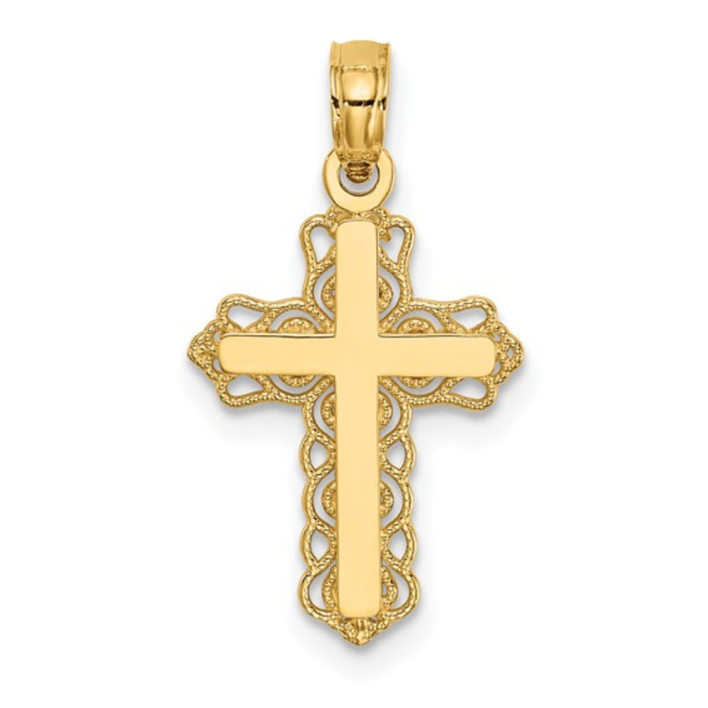 Budded Cross Pendant