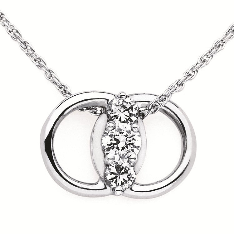 Diamond Marriage Symbol Pendant