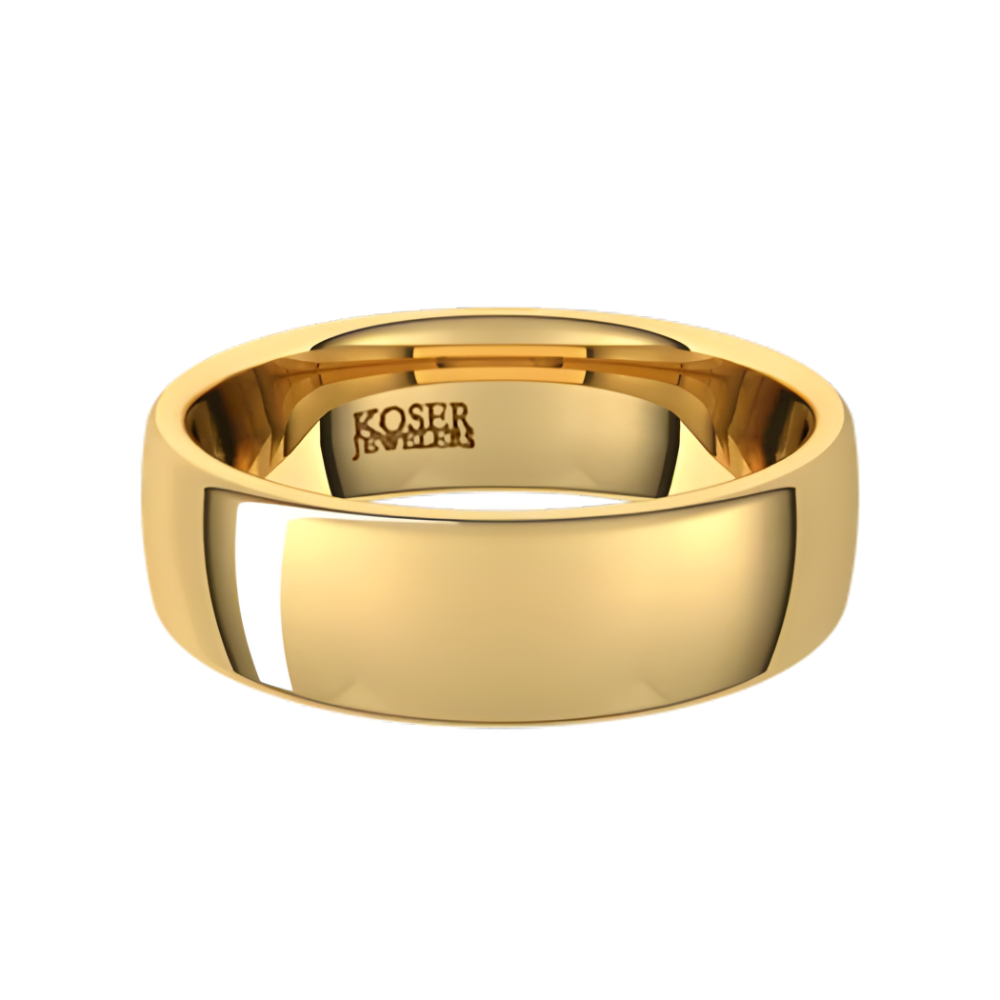 Koser Jewelers Signature Collection 6mm Gold Wedding Band