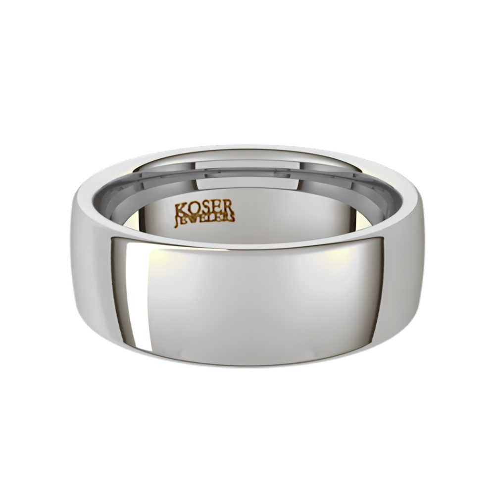 Koser Jewelers Signature Collection 7mm White Gold Wedding Band